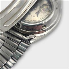 Seiko 5 Automatic Watch Men Silver Tone 7S26-0481 21 Jewels - As Is